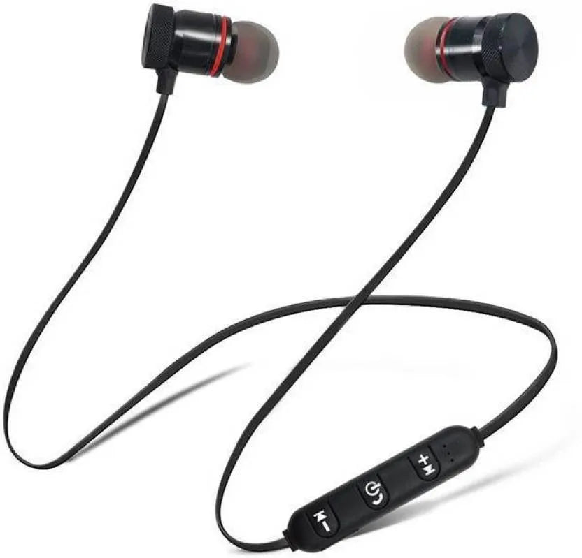 Magnetic Bluetooth Wireless Stereo In Ear Sports Handfree Earphone ORIGINAL MAGNETIC BLUETOOTH HANDSFREE WIRELESS HANDFREE