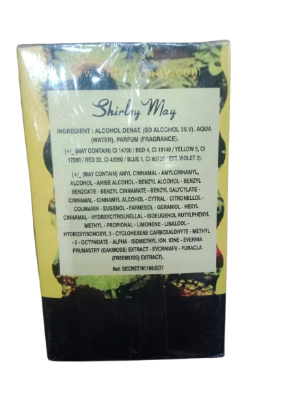 Shirley May Al Bakhoor Eau De Toilette Perfume Long Lasting Fragrance For Women – 100 Ml